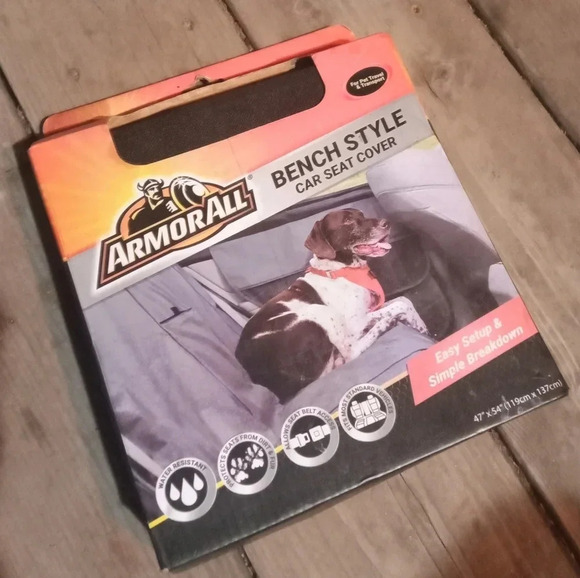ArmorAll Pet Car Seat Cover Bench Style - Picture 2 of 3